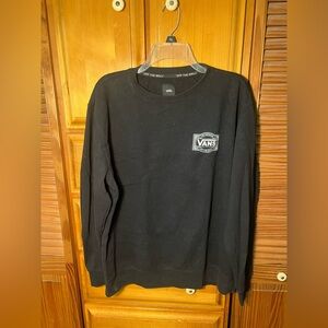 Vans Black Crewneck Sweater Classic Design